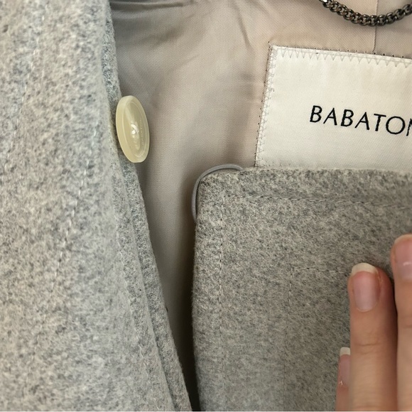 Babaton wool cashmere coat - Picture 2 of 9